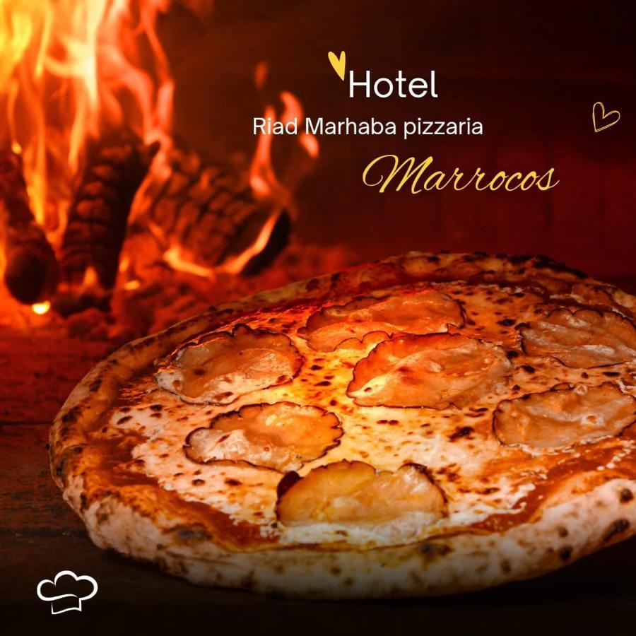 Riad Pizzeria Marhaba Hotel Akhendachou n'Ait Ouffi Exterior foto