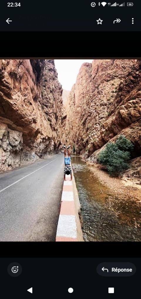 Riad Pizzeria Marhaba Akhendachou n'Ait Ouffi Exterior foto